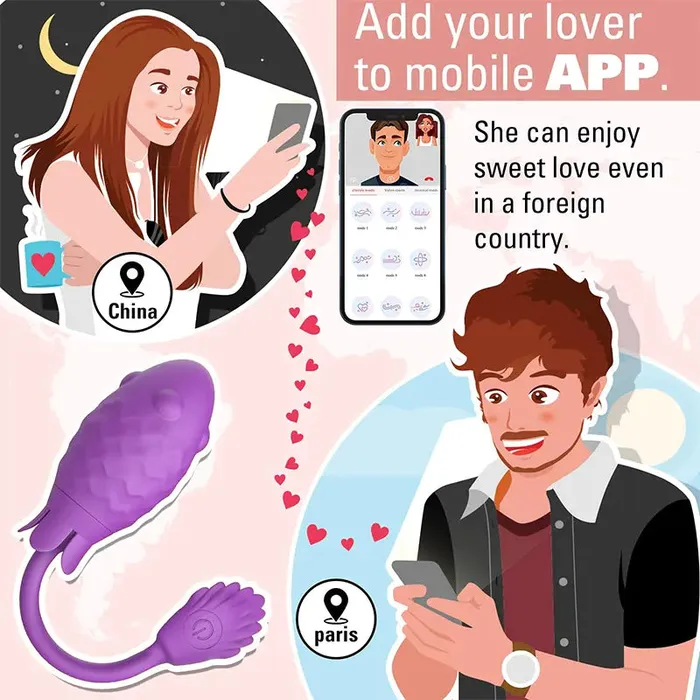 OOTYEMO Female Sex Toys Gspot Rotating Massage Beads Vibrator