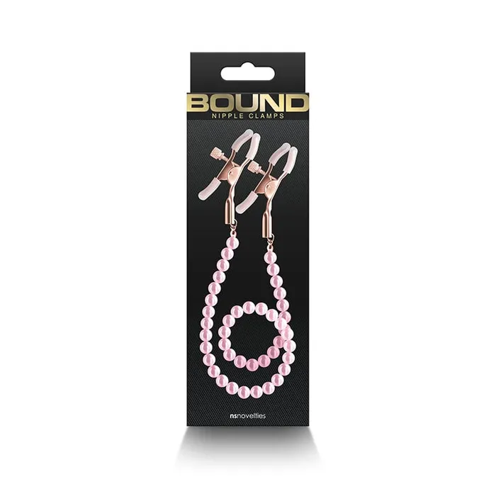 Bound Nipple Clamps DC1 NS Novelties Nipple Clitoral Toys Bound Nipple Clamps DC1 NS Novelties Nipple Clitoral Toys