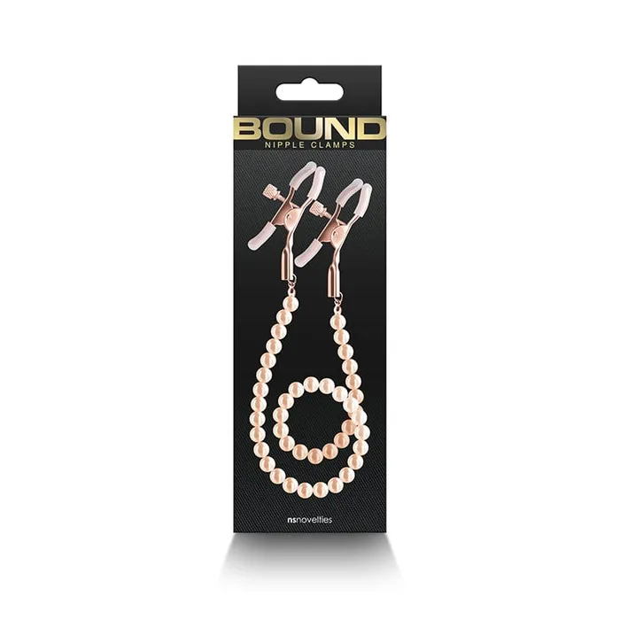 Bound Nipple Clamps DC1 NS Novelties Nipple Clitoral Toys Bound Nipple Clamps DC1 NS Novelties Nipple Clitoral Toys
