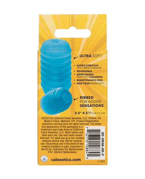 Male Sex Toys California Exotic Novelties Pop Sock Ribbed Masturbator
