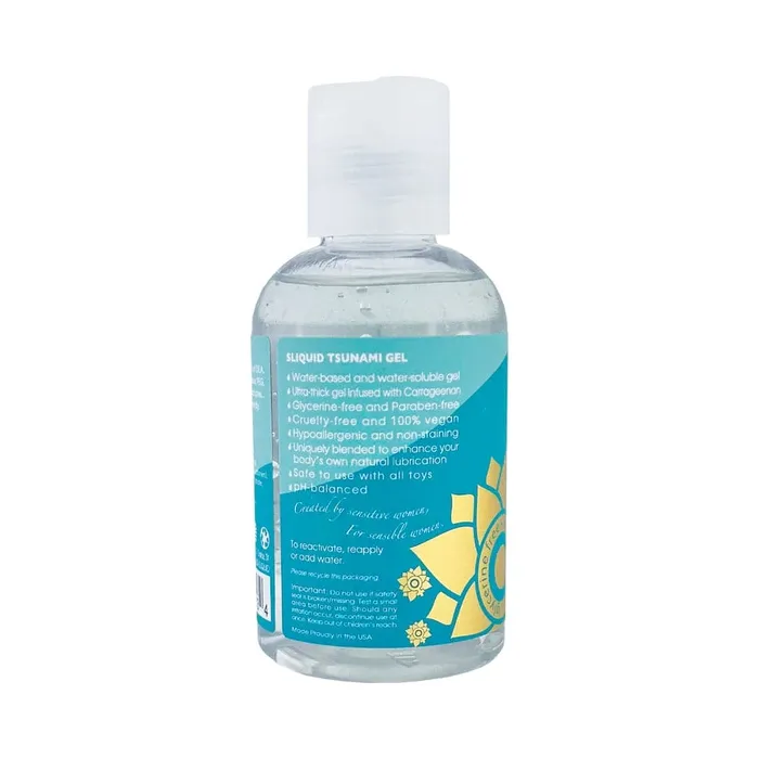 Sliquid Sexual Health Wellbeing Sliquid Tsunami WaterBased Gel Lubricant