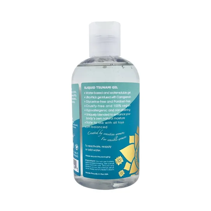 Sliquid Sexual Health Wellbeing Sliquid Tsunami WaterBased Gel Lubricant