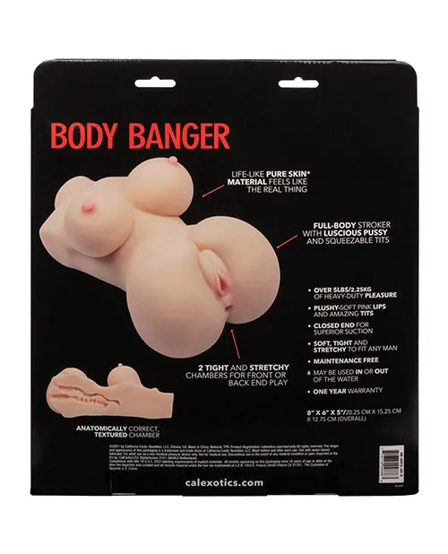 Female Sex Toys Cal Exotics Stroke It Body Banger Ivory