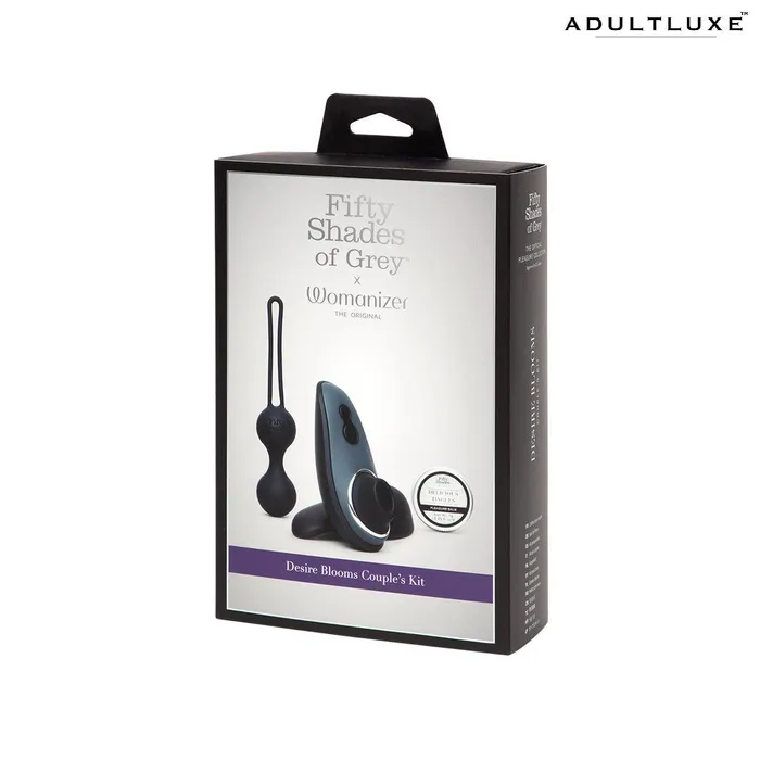 Wow Tech Vibrators Fifty Shades X Womanizer Desire Blooms 3pc Gift Set
