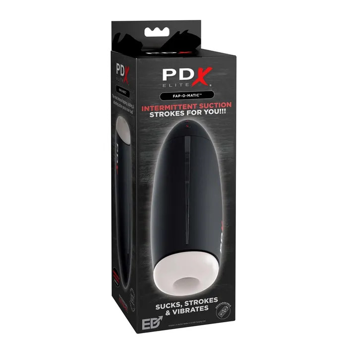 LonBrook Male Sex Toys PDX Elite FapOMatic Vibrating Sucking Stroker