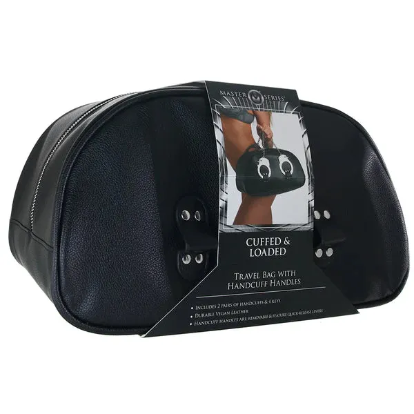Vibrators AAPD CUFFED AND LOADED TRAVEL BAG